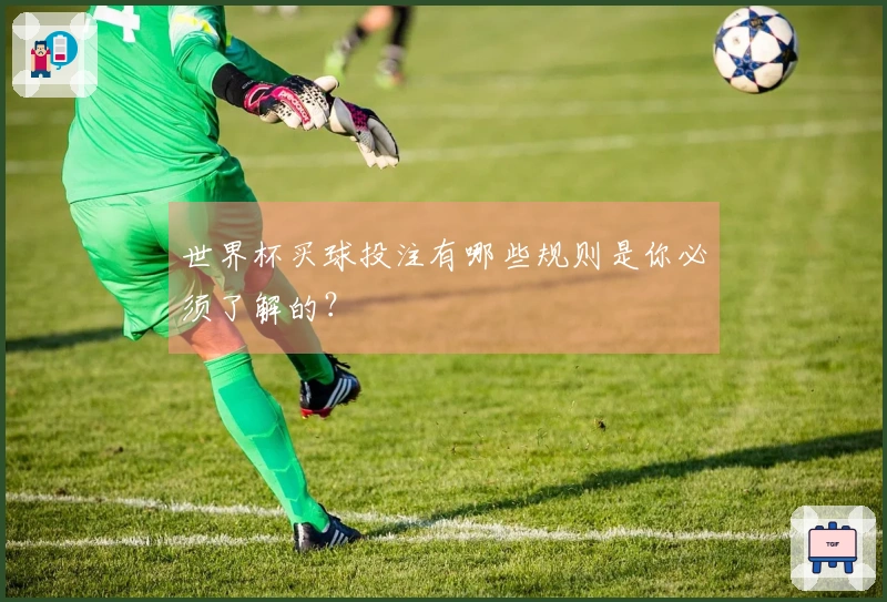 世界杯买球投注有哪些规则是你必须了解的？