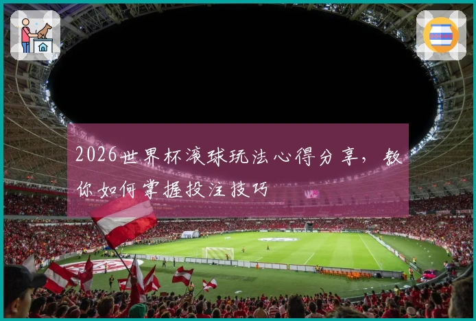 2026世界杯滚球玩法心得分享，教你如何掌握投注技巧